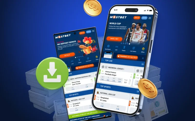 Zainstaluj Mostbet na telefonie i aktywuj bonus aplikacyjny.