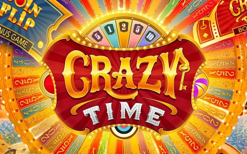 Crazy Time w Mostbet to gra typu show na żywo pełna emocji.