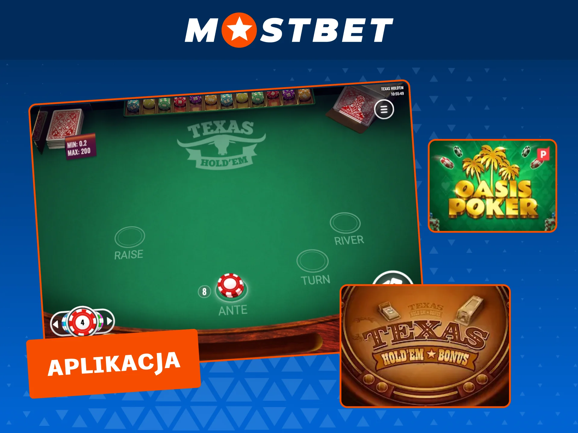 Mostbet poker pozwala grać łatwo i szybko, nawet dla początkujących.