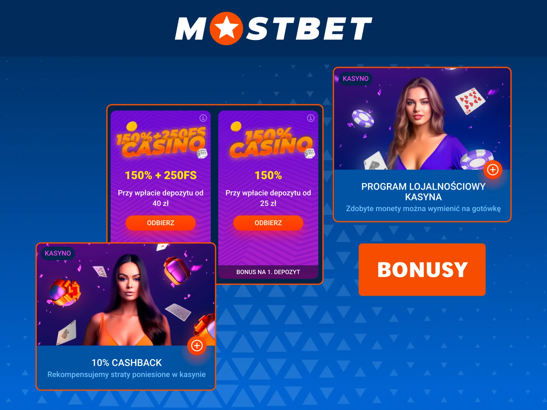 Aktywuj bonusy na Mostbet i zyskaj więcej środków do gry w sloty.