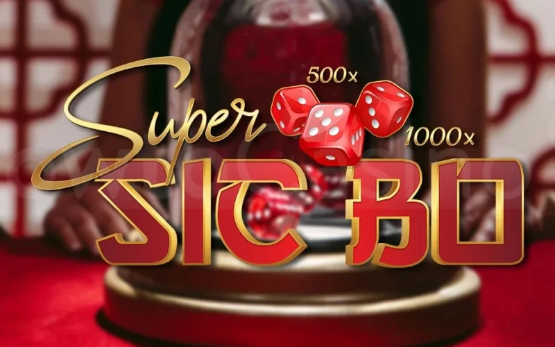 Super Sic Bo w Mostbet to gra w kości na żywo z wieloma opcjami zakładów.
